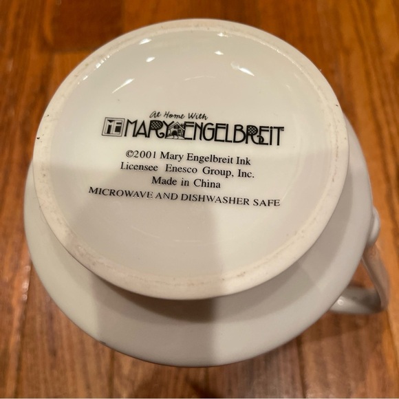 Vintage Cherry Teapot with Red and Green Accents - Mary Engelbreit - Picture 7 of 8